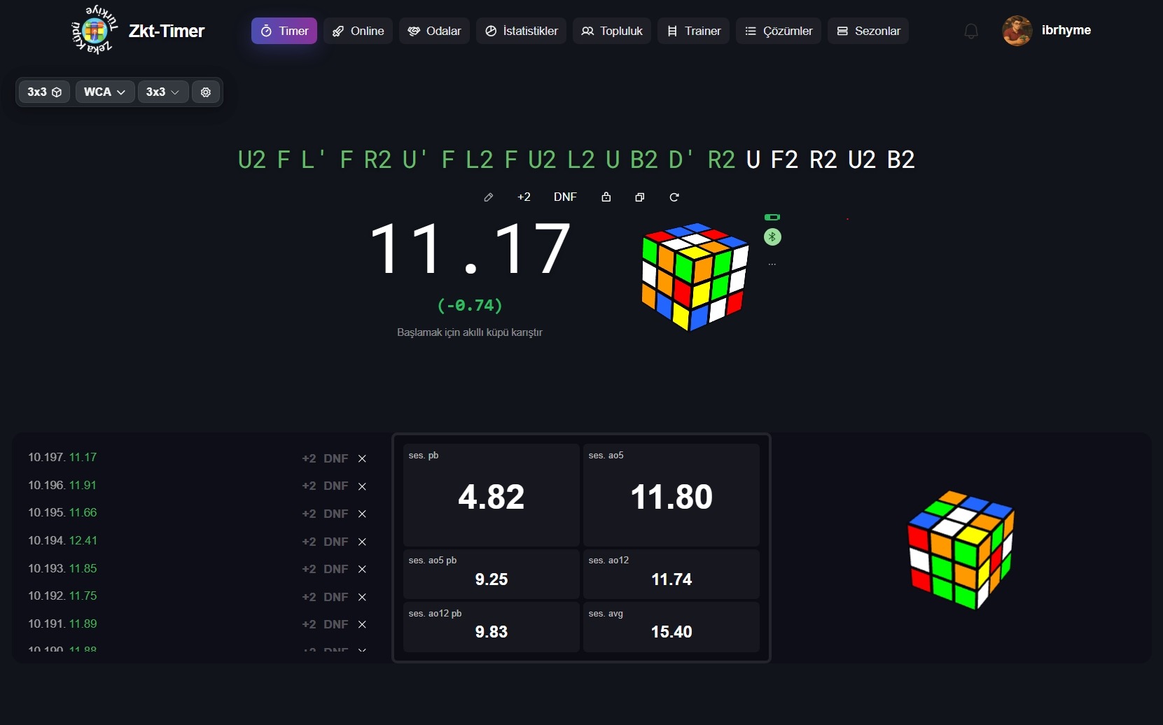 Akıllı Küp Entegrasyonu
